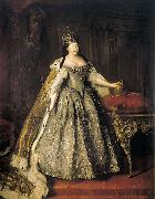 Louis Caravaque Portrait of Empress Anna Ioannovna USA oil painting artist
